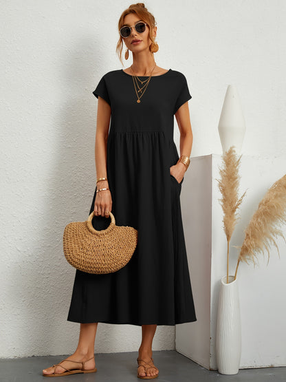 Robe Midi Babydoll Femme