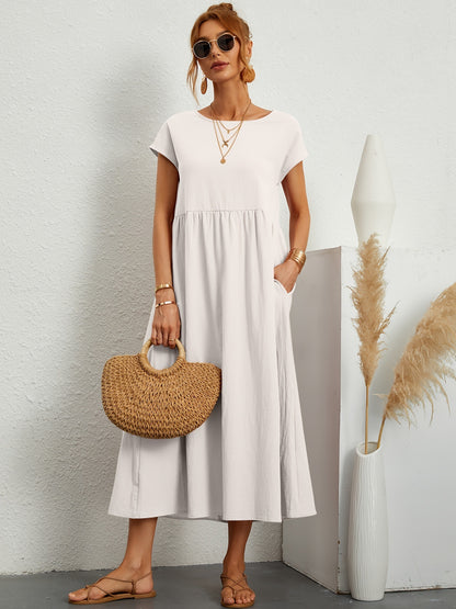 Robe Midi Babydoll Femme